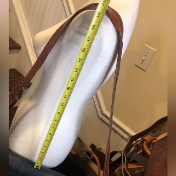 K RALPH LAUREN Black Watch Plaid Crossbody Messenger Camp School College Bag - Picture 14 of 17